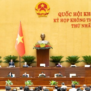 Quang cảnh Phiên thảo luận. Ảnh: Cổng thông tin điện tử Quốc hội.