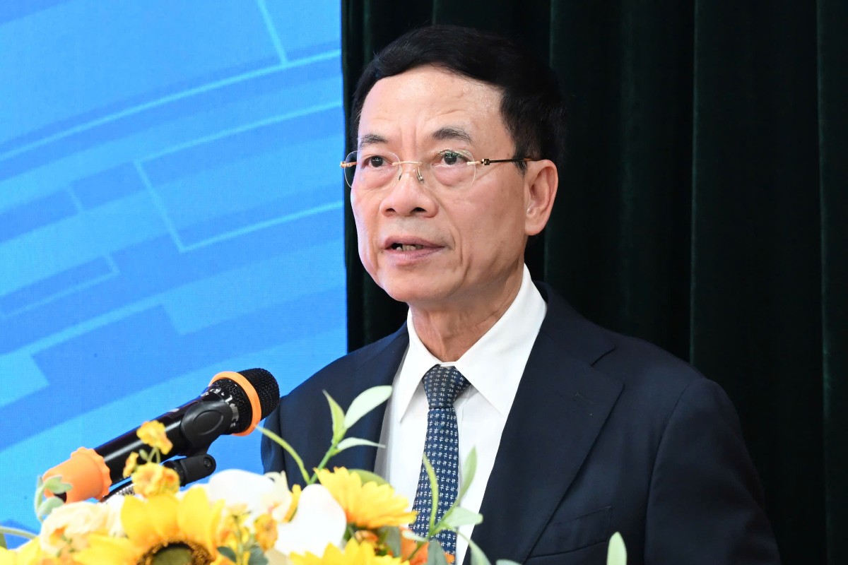 Nguyên Bộ trưởng Bộ Khoa học và Công nghệ, Chủ tịch Sáng lập Viện Lãnh đạo, Quản trị và Quản lý Việt Nam, Học viện Công nghệ Bưu chính Viễn thông. Ảnh: Trọng Đạt.