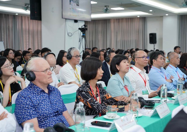 Các đại biểu trong nước và quốc tế tại Hội nghị. Ảnh: ĐH Đông Á