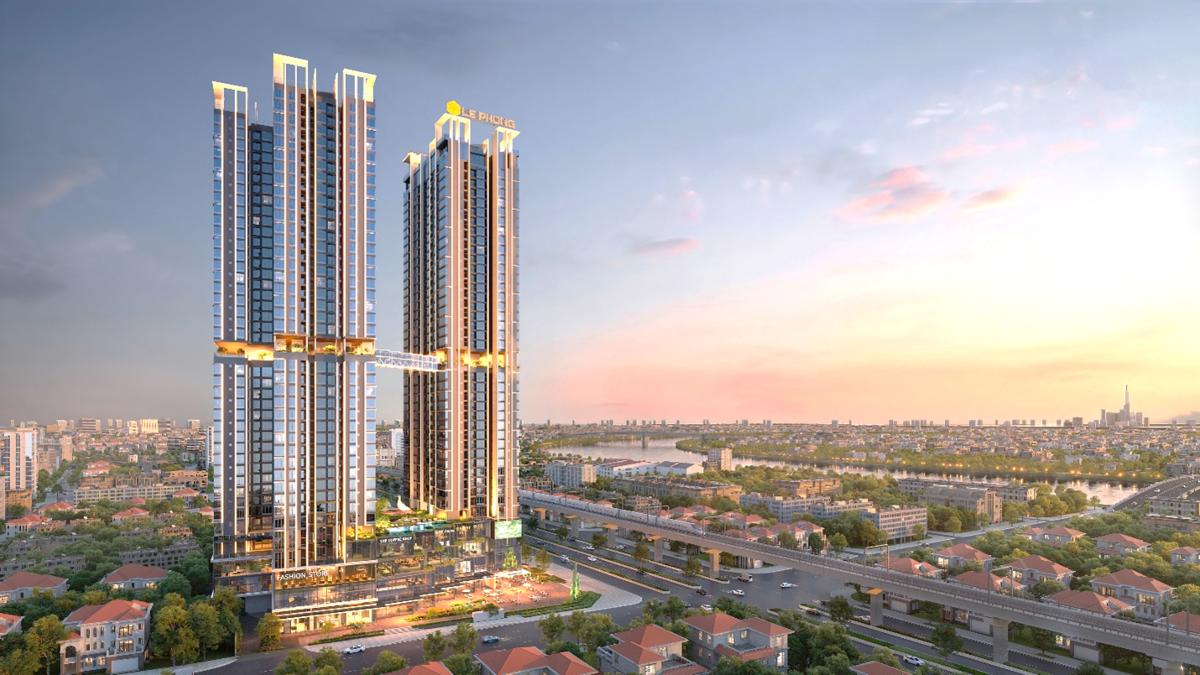 Các dự án của Tập đoàn Lê Phong vừa đáp ứng nhu cầu an cư, vừa tạo dư địa khai thác cho thuê và gia tăng giá trị tài sản dài hạn. Ảnh dự án.