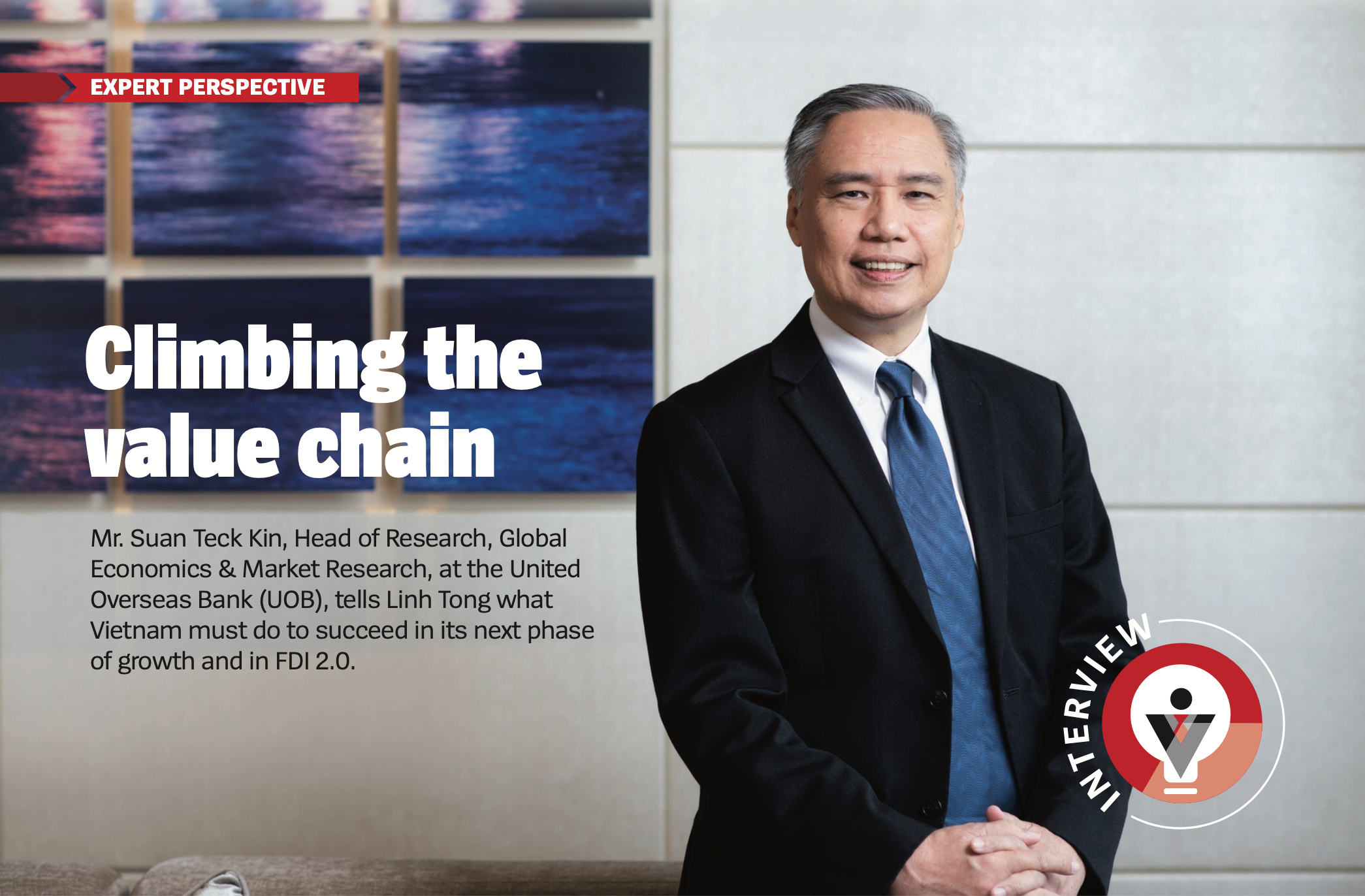 Mr. Suan Teck Kin, Head of Research, Global Economics & Market Research, at the United Overseas Bank (UOB)