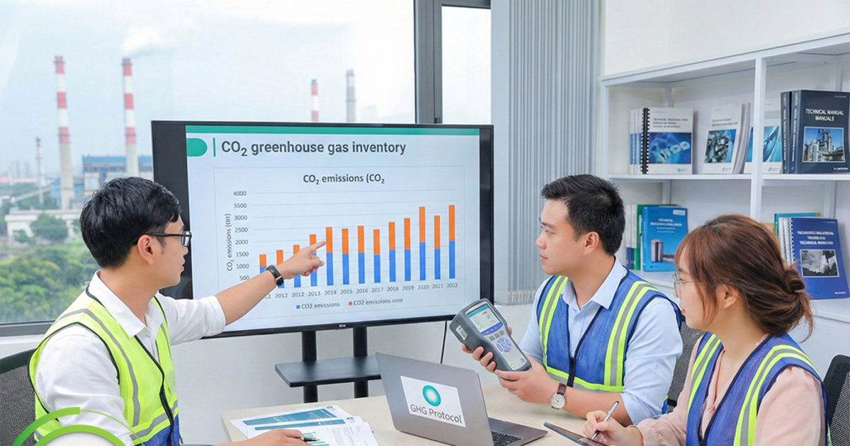 Kiểm kê khí nhà kính: Nền tảng thiết yếu cho chuyển đổi sinh thái trong doanh nghiệp
