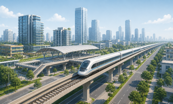 Đề xuất 28 khu đô thị nén dọc đường sắt TP. Hồ Chí Minh - Cần Thơ
