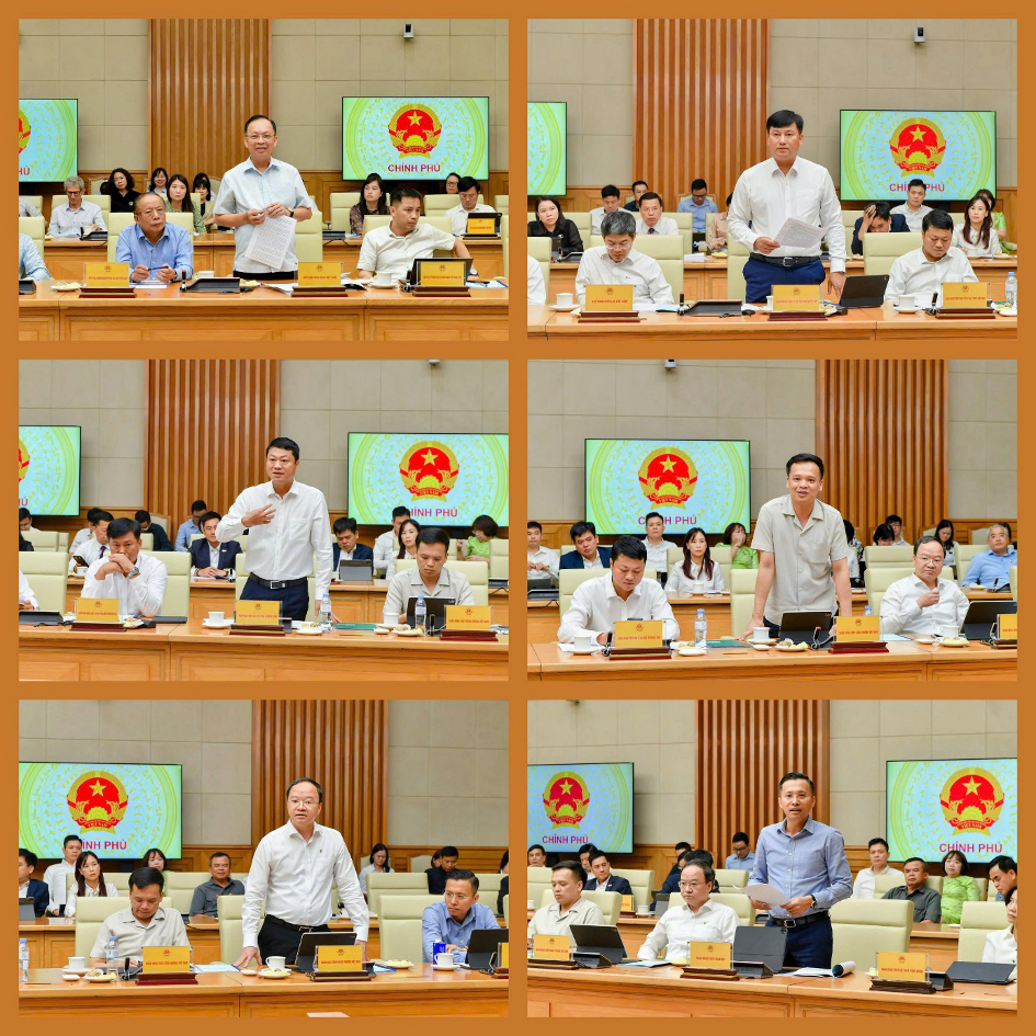 Đại diện lãnh đạo một số Hiệp hội, tổ chức tín dụng phát biểu tại buổi làm việc (Ảnh: Đức Khanh).