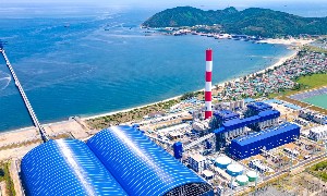 Một góc Khu kinh tế Vũng Áng, tỉnh Hà Tĩnh. Ảnh: Đình Nhất