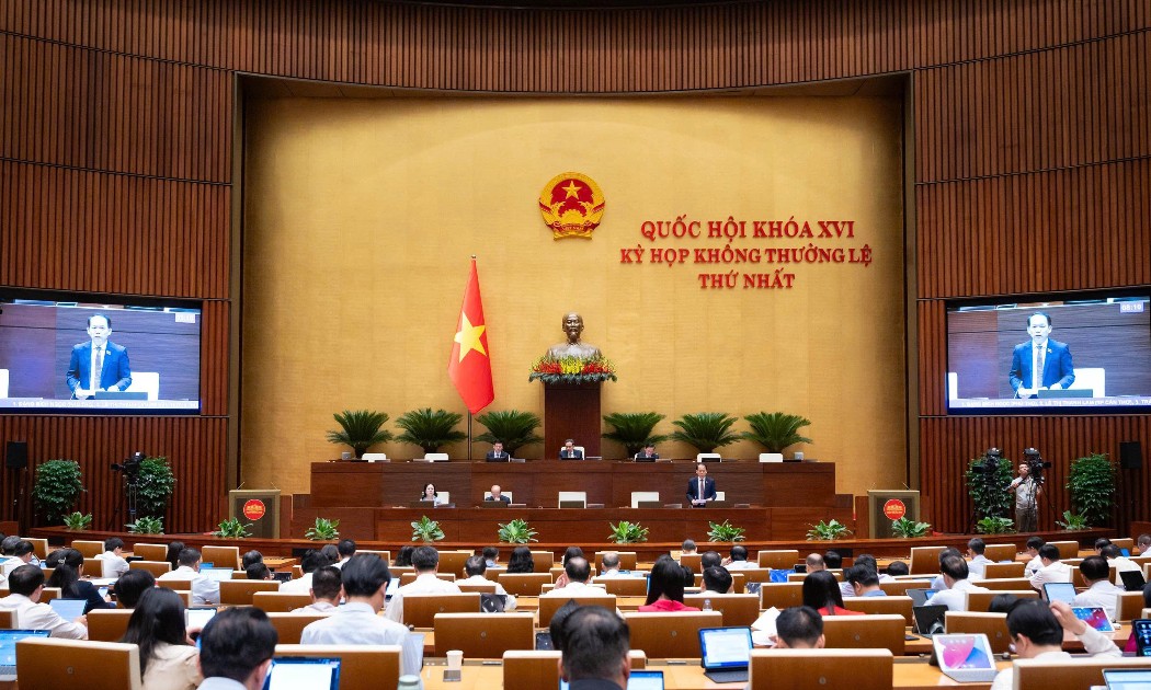 Quang cảnh Phiên họp. Ảnh: Cổng thông tin điện tử Quốc hội.
