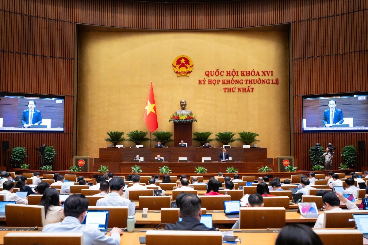 Quang cảnh Phiên họp. Ảnh: Cổng thông tin điện tử Quốc hội.