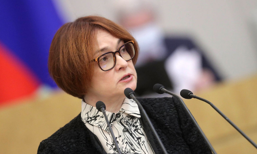 Thống đốc Elvira Nabiullina của Ngân hàng Trung ương Nga (CBR) - Ảnh: Moscow Times.