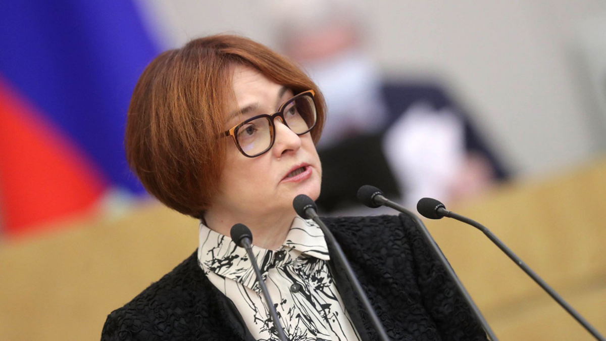Thống đốc Elvira Nabiullina của Ngân hàng Trung ương Nga (CBR) - Ảnh: Moscow Times.