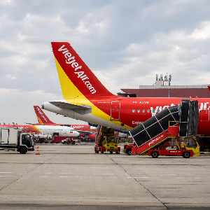 Vietjet dự kiến bổ sung 82.000 chỗ, tương đương khoảng 400 chuyến bay trên các đường bay trong nước và quốc tế. Ảnh: Huỳnh Dũng