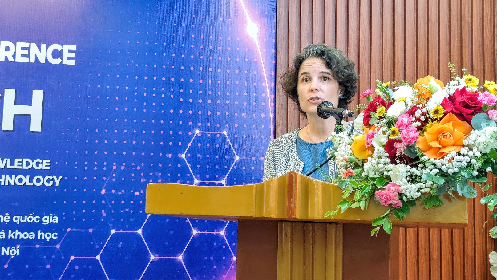 Bà Francesca Nardini, Phó Trưởng đại diện thường trú UNDP tại Việt Nam. Ảnh: B.B