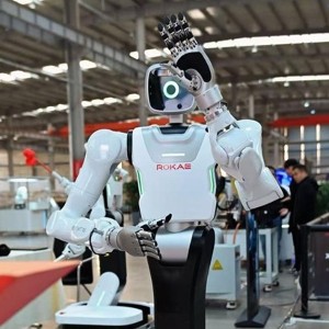 Robot của ROKAE Robotics có trụ sở tại Tế Ninh đạt bước tiến trong công nghệ điều khiển lực. Ảnh/Dazhong News