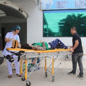 Cấp cứu ngoại viện góp phần giảm tỷ lệ tử vong và di chứng trong các tình huống nguy kịch. Ảnh: Tuấn Dũng.