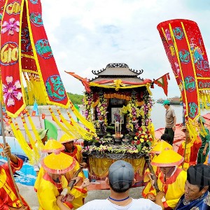 Lễ hội Nghinh Ông - Cần Giờ. Ảnh: Cổng thông tin điện tử Thành ủy TP. Hồ Chí Minh.