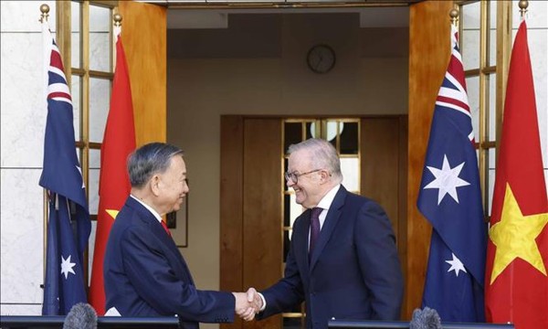 Việt Nam - Australia tăng cường sức chống chịu kinh tế, bảo đảm chuỗi cung ứng chiến lược