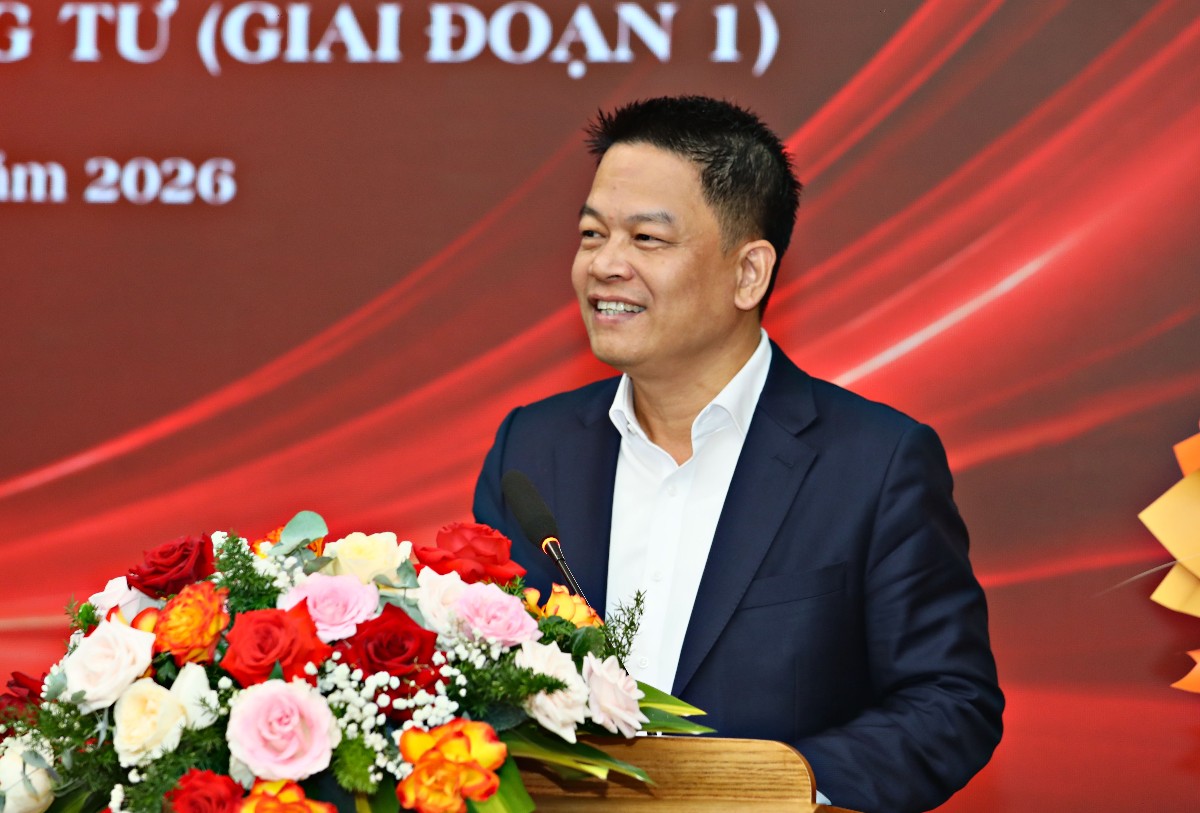 Ông Nguyễn Ngọc Nghị, Phó Tổng giám đốc T&T Group phát biểu tại lễ ký kết. (Ảnh: Anh Chiến).