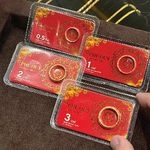 Giá vàng miếng SJC bật tăng 800 nghìn đồng/lượng. Ảnh: Phú Quý
