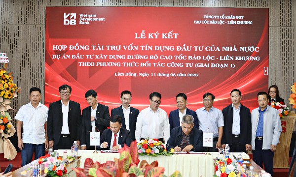VDB cho vay tối đa 4.978 tỷ đồng, mở thêm nguồn lực triển khai cao tốc Bảo Lộc - Liên Khương