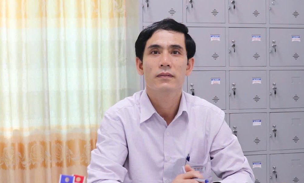Thạc sĩ Bùi Quốc Huy, Phó Trưởng khoa Động lực, Trường Cao đẳng Cơ điện và Nông lâm Phú Thọ. Ảnh: NVCC.