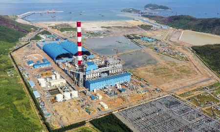 Toàn cảnh Trung tâm Điện lực Quảng Trạch. Ảnh: Nguyễn Tuấn