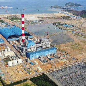 Toàn cảnh Trung tâm Điện lực Quảng Trạch. Ảnh: Nguyễn Tuấn