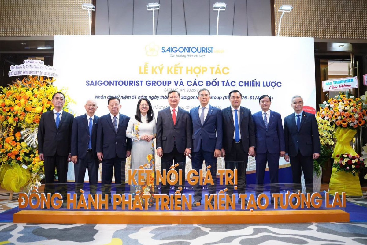 Các thỏa thuận mở ra hướng liên kết giữa nhiều lĩnh vực có quan hệ trực tiếp với hoạt động du lịch. Ảnh: Saigontourist Travel
