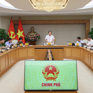 Phó Thủ tướng Lê Tiến Châu làm việc với Bộ Giáo dục và Đào tạo. Ảnh: Chinhphu.vn