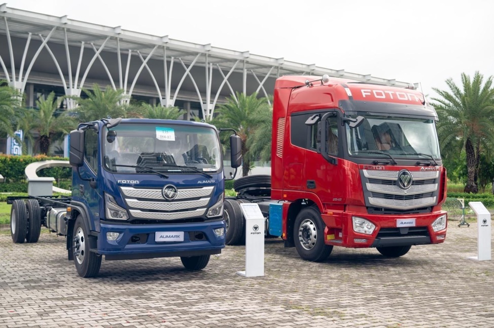 Một số mẫu xe nổi bật được trưng bày tại triển lãm.