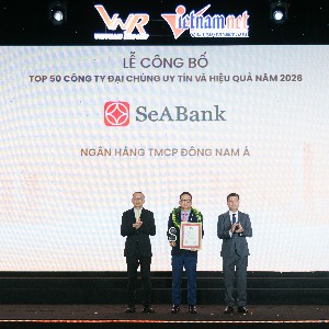 SeABank tiếp tục được ghi nhận về hiệu quả hoạt động, năng lực quản trị và tiềm năng tăng trưởng ổn định. Ảnh: SeABank.