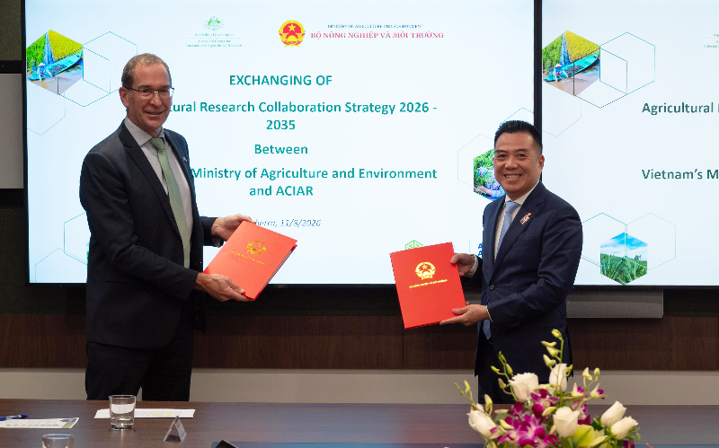 Vietnam and ACIAR strengthen agricultural research cooperation to support green transition