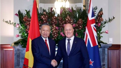 Talks between top Vietnamese leader and New Zealand Prime Minister held in Auckland
