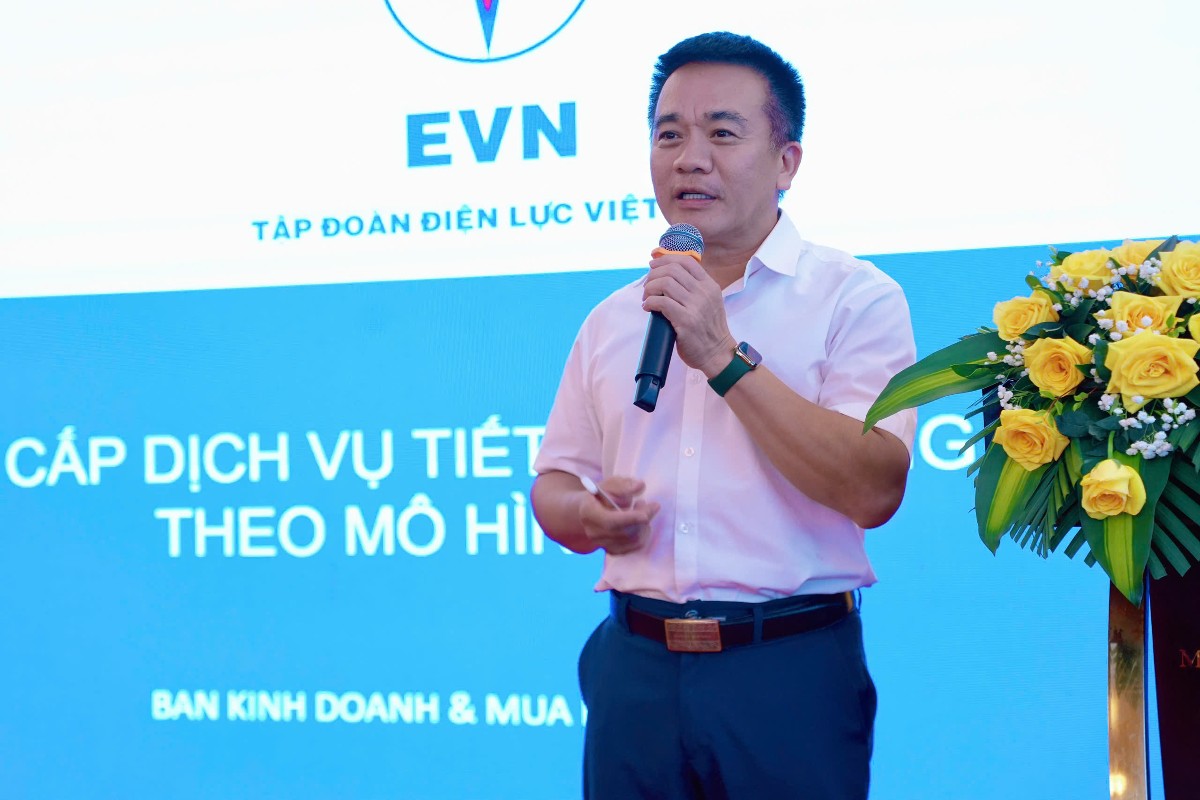 Ông Trần Viết Nguyên, Phó Trưởng Ban Kinh doanh EVN. Ảnh: MOIT.