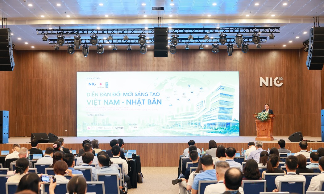 Quang cảnh Diễn đàn Đổi mới sáng tạo Việt Nam - Nhật Bản 2026. Ảnh: Ban tổ chức cung cấp.