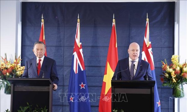 Việt Nam - New Zealand phấn đấu đưa kim ngạch thương mại hai chiều đạt 3 tỷ USD