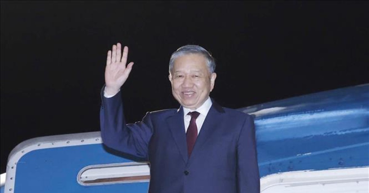 Tổng Bí thư, Chủ tịch nước Tô Lâm kết thúc...
