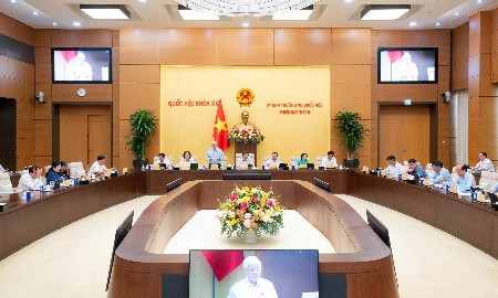 Quang cảnh Phiên họp. Ảnh: Cổng thông tin điện tử Quốc hội.