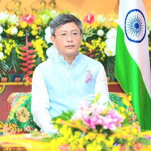 Đại sứ Ấn Độ tại Việt Nam Tshering W. Sherpa. Ảnh Đại sứ quán Ấn Độ.