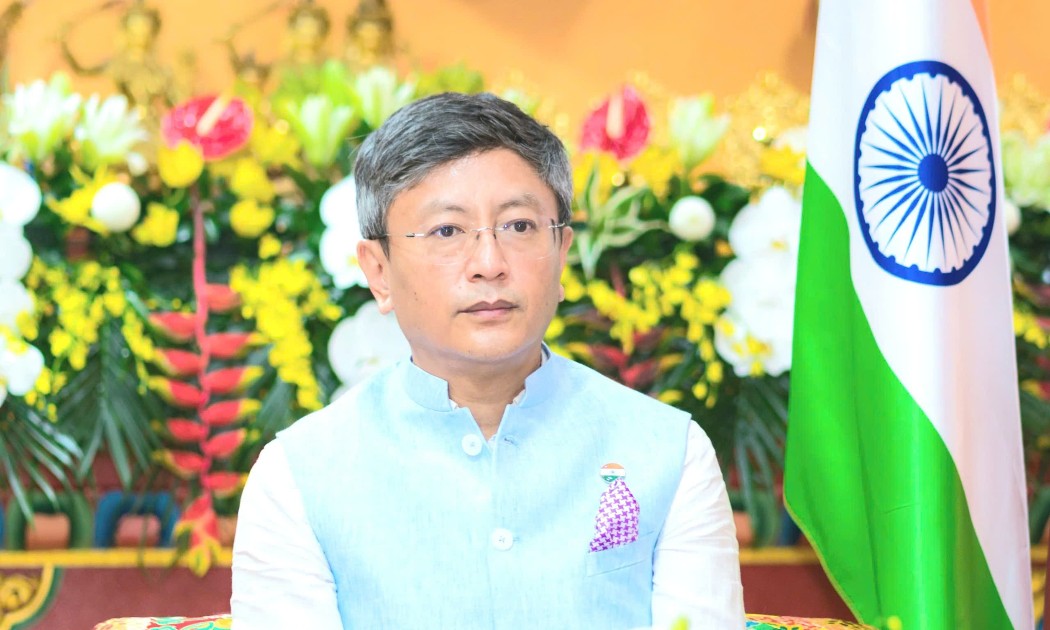 Đại sứ Ấn Độ tại Việt Nam Tshering W. Sherpa. Ảnh Đại sứ quán Ấn Độ.