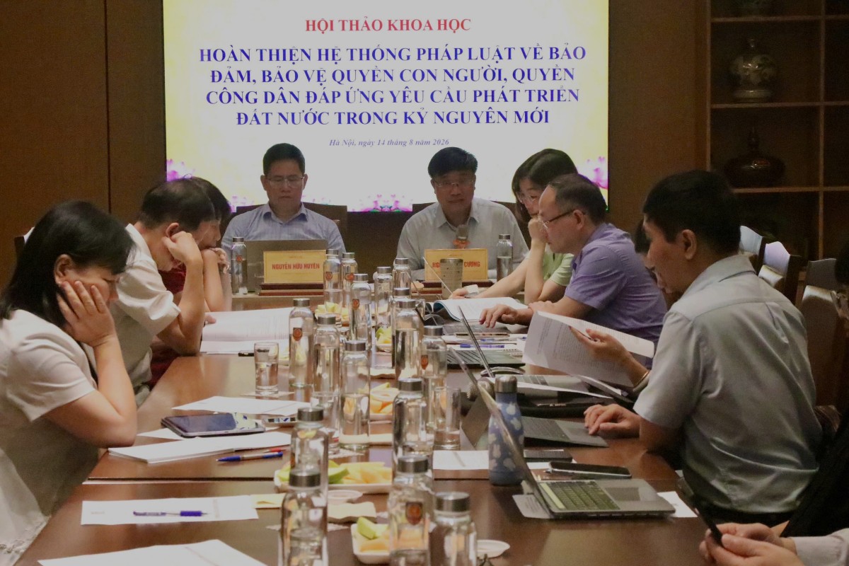 Quang cảnh hội thảo khoa học. Ảnh: Như Nguyệt.