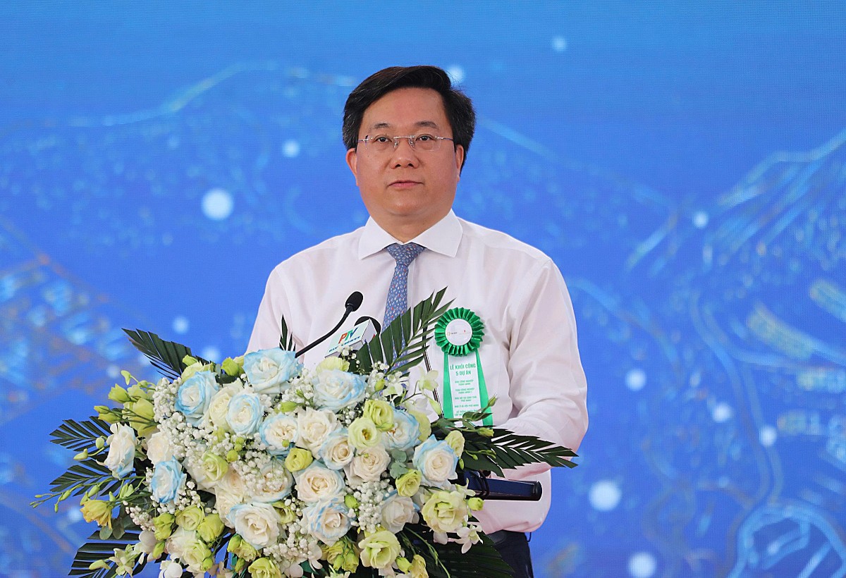Chủ tịch UBND tỉnh Phú Thọ Trần Duy Đông nhấn mạnh tổ hợp dự án sẽ tạo sức lan tỏa và bổ sung năng lực mới cho địa phương. Ảnh: Cổng TT tỉnh Phú Thọ.