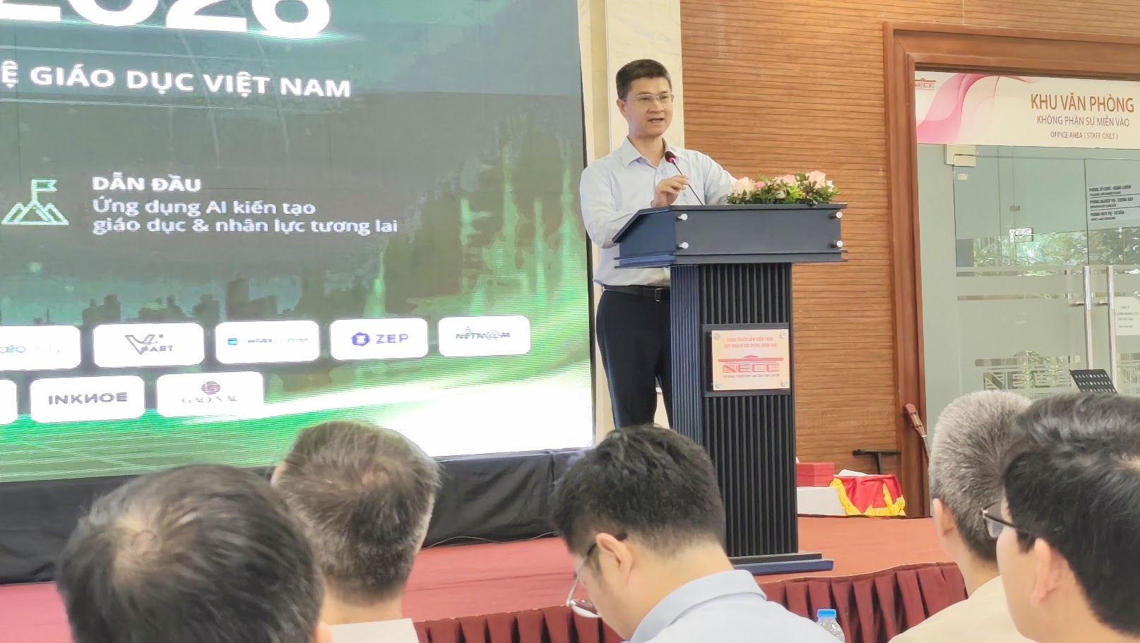 Tiến sĩ Tô Hồng Nam, Phó Cục trưởng Cục Khoa học Công nghệ và Thông tin, Bộ Giáo dục và Đào tạo. Ảnh: B.B