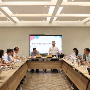 Quang cảnh buổi thẩm định. Ảnh: Như Nguyệt.