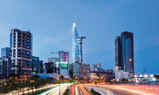 A view of Ho Chi Minh City