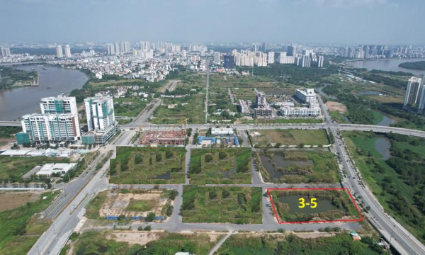 TP.Hồ Chí Minh sẽ đấu giá lô đất 6.446 m2 tại Thủ Thiêm