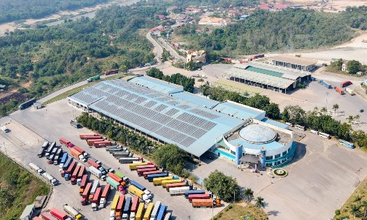 Lao Bao International Border Gate in Quang Tri province. (Photo from VnEconomy)
