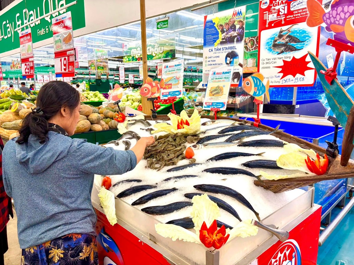 Cuộc cạnh tranh của ngành bán lẻ trong thời gian tới sẽ không chỉ nằm ở việc mở rộng mạng lưới hay tăng số lượng điểm bán. Ảnh: MM Mega Market Thăng Long