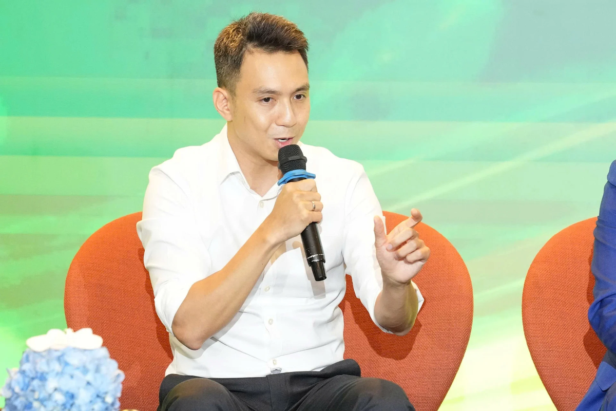 Ông Nguyễn Ngọc Tùng, CFA, Giám đốc Quỹ Tác động Khí hậu VinaCarbon (VinaCapital) lưu ý 4 vấn đề với các dự án carbon. Ảnh: Trần Phi