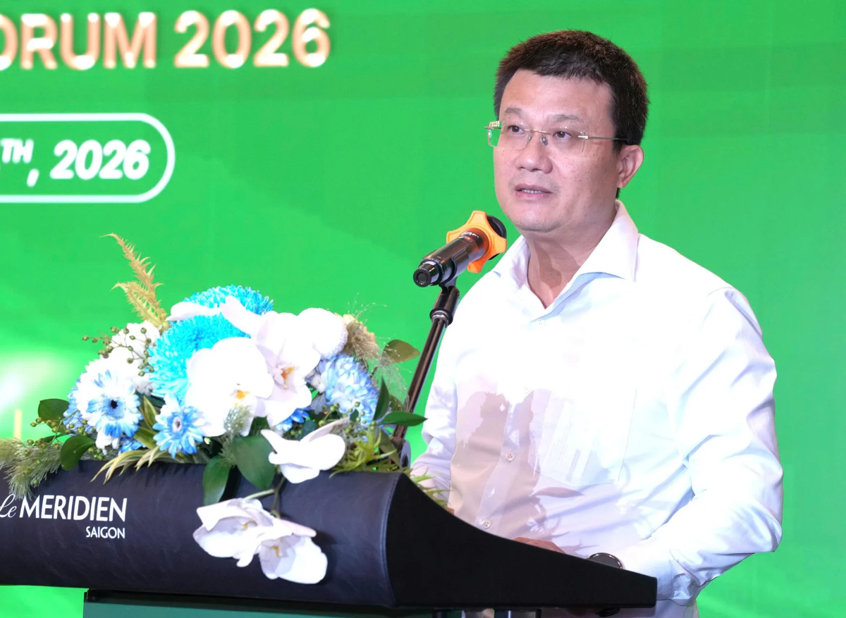 Ông Nguyễn Tuấn Quang, Phó Cục trưởng Cục biến đổi khí hậu, Bộ Nông nghiệp và Môi trường: Giá trị quan trọng hơn là tín chỉ chất lượng có thể hỗ trợ doanh nghiệp chứng minh kết quả giảm phát thải, thực hiện cam kết Net Zero và thu hút nguồn lực cho chuyển đổi xanh... Ảnh: Hoàng Phi