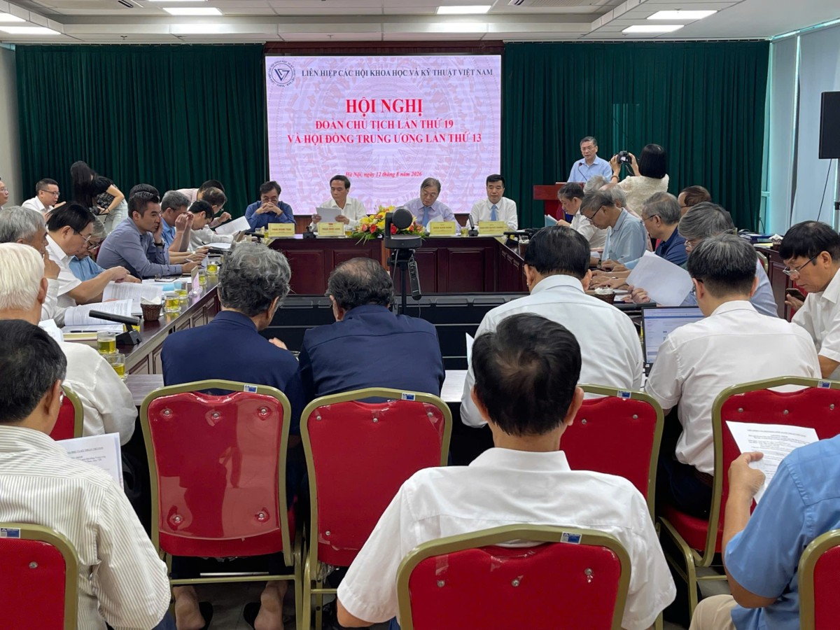 Hội nghị nhằm rà soát, thống nhất các nội dung chuẩn bị Đại hội đại biểu toàn quốc Liên hiệp Hội Việt Nam lần thứ IX, nhiệm kỳ 2026- 2031. Ảnh:Vusta