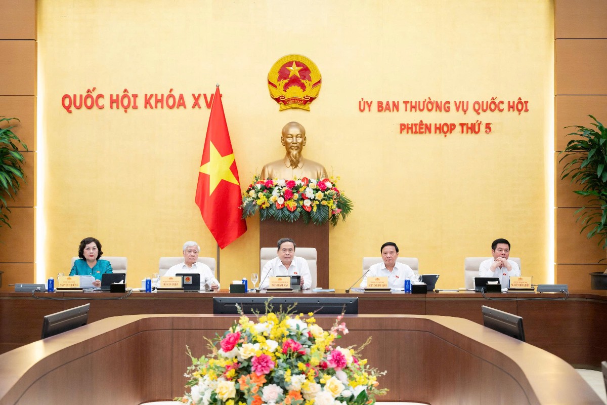 Quang cảnh phiên họp. Ảnh: Cổng thông tin điện tử Quốc hội.